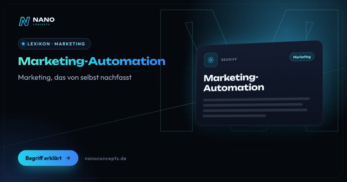 Beitragsbild: Marketing-Automation