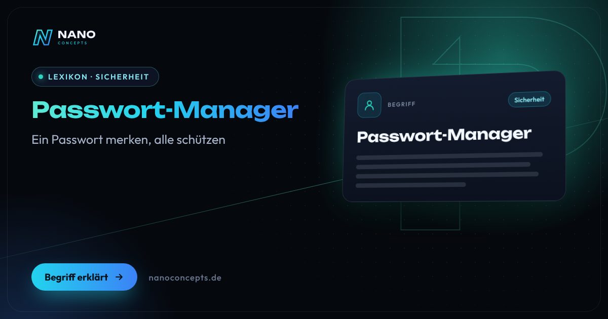Beitragsbild: Passwort-Manager