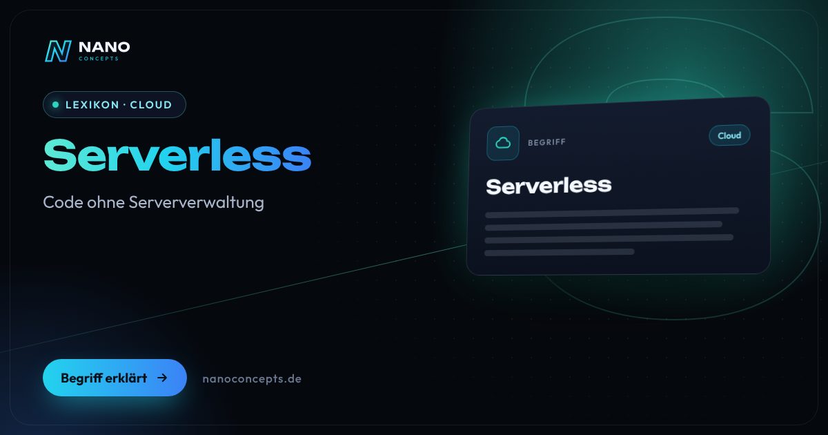 Beitragsbild: Serverless