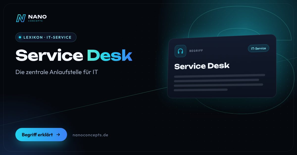 Beitragsbild: Service Desk