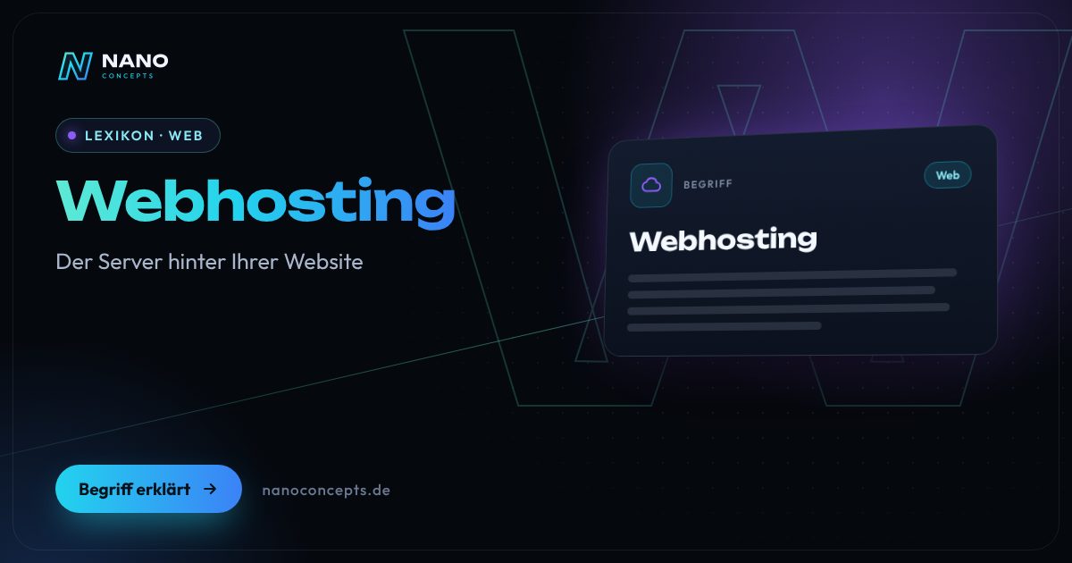 Beitragsbild: Webhosting