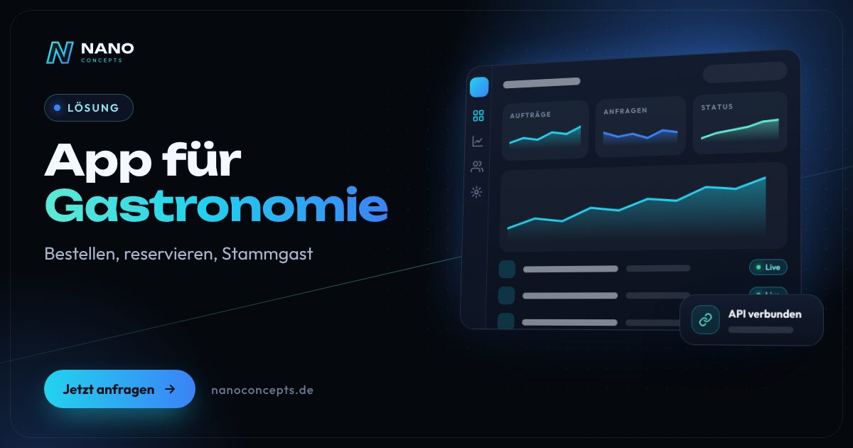 Beitragsbild: App für Gastronomie