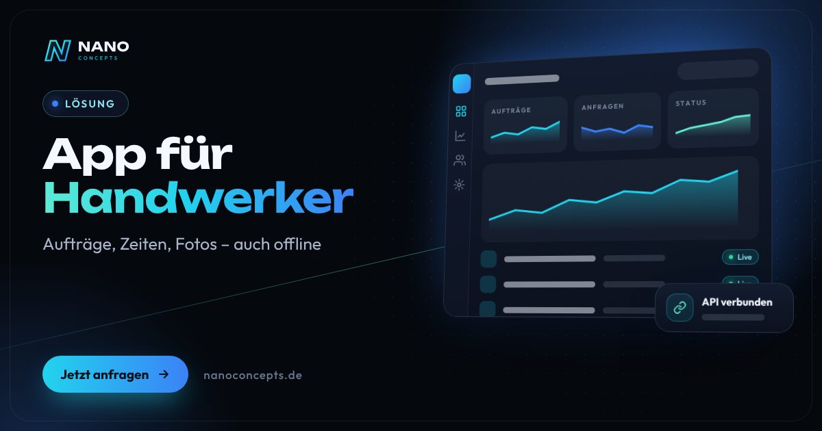 Beitragsbild: App für Handwerker