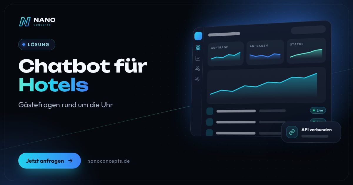 Beitragsbild: Chatbot für Hotels