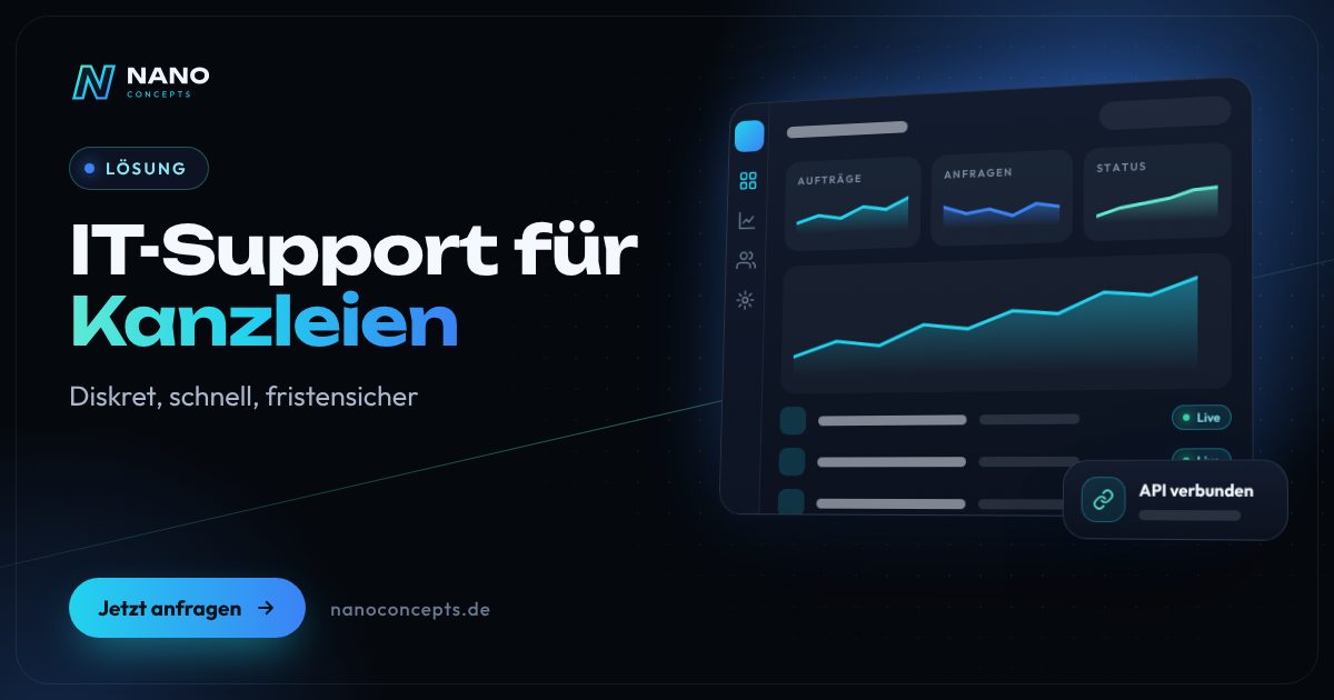 Beitragsbild: IT-Support für Kanzleien