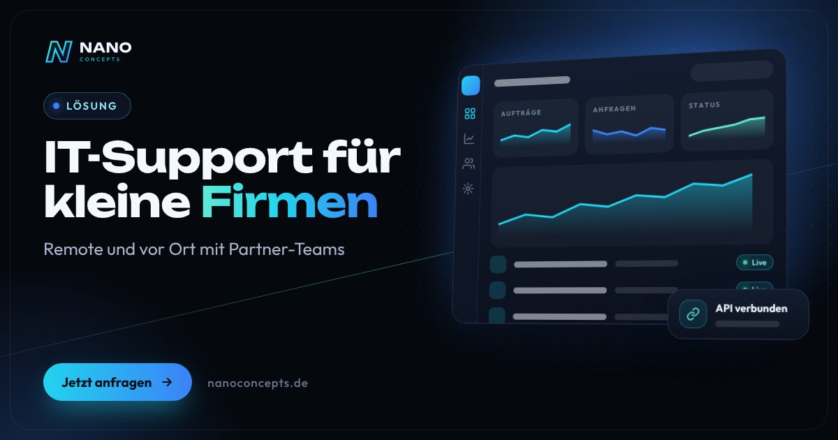 Beitragsbild: IT-Support für kleine Unternehmen