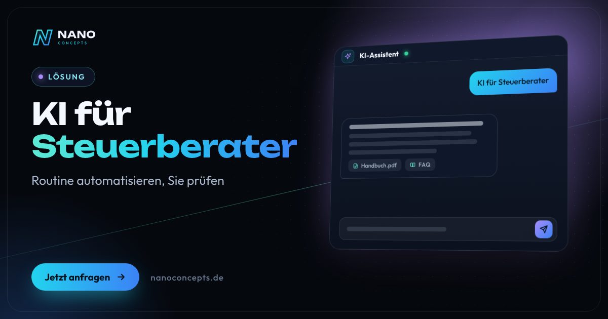 Beitragsbild: KI für Steuerberater