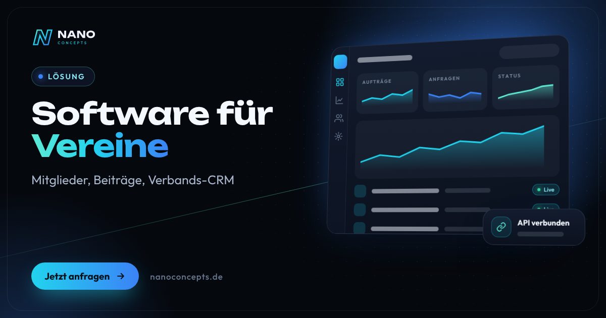 Beitragsbild: Software für Vereine