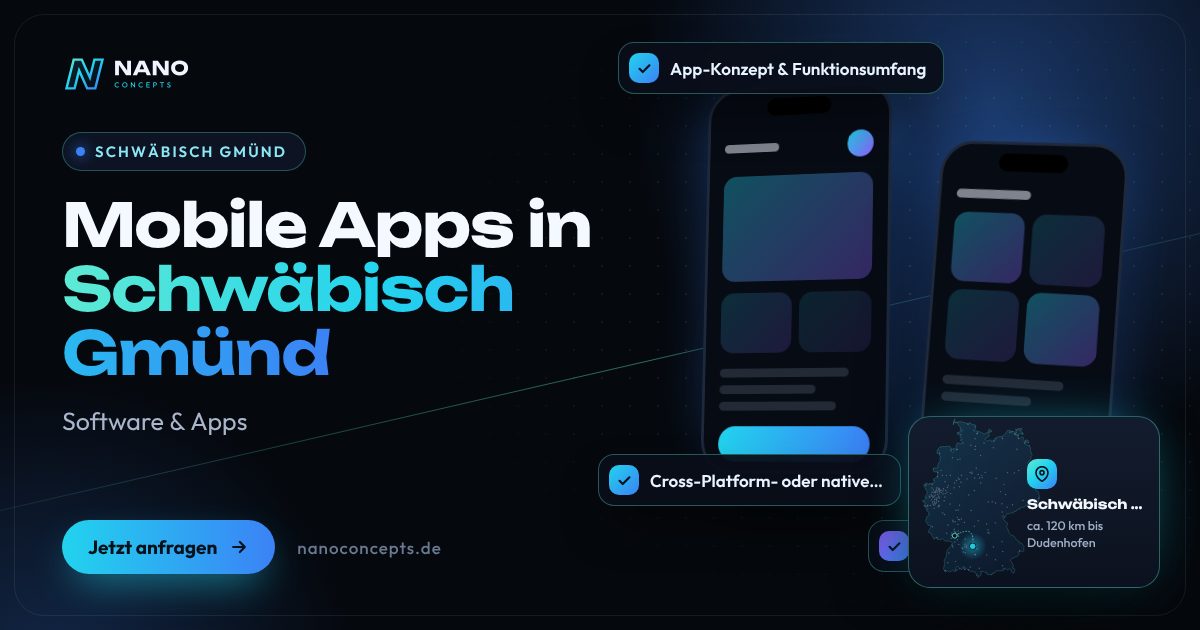 Mobile Apps in Schwäbisch Gmünd