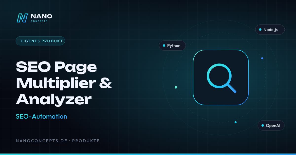 Beitragsbild: SEO Page Multiplier & Analyzer