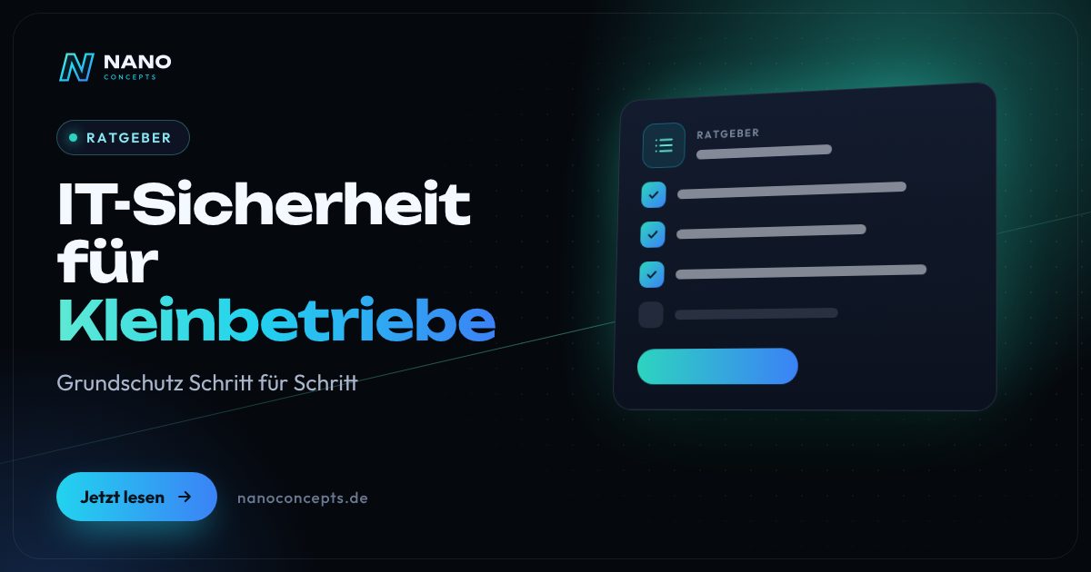 Beitragsbild: IT-Sicherheit für kleine Unternehmen: Was ist wirklich wichtig?