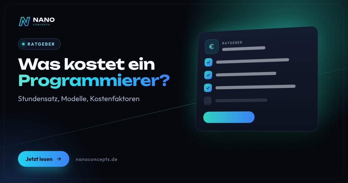 Beitragsbild: Was kostet ein Programmierer pro Stunde?