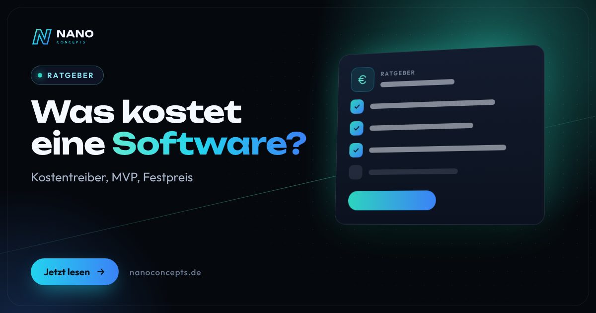 Beitragsbild: Was kostet es, eine Software entwickeln zu lassen?