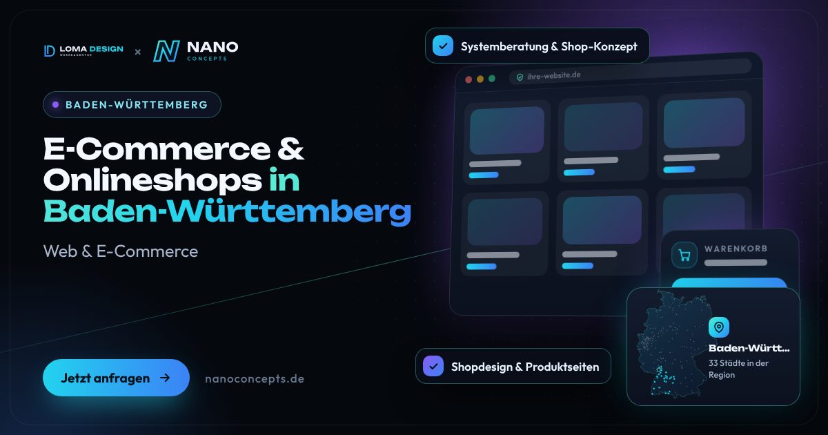 E-Commerce & Onlineshops in Baden-Württemberg