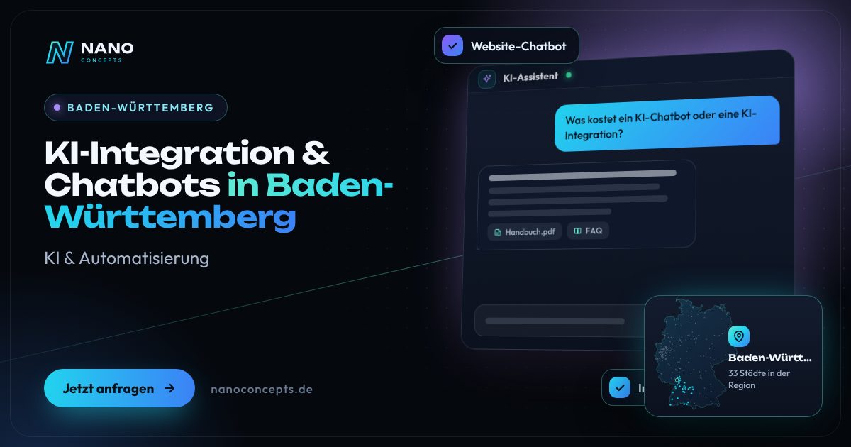 KI-Integration & Chatbots in Baden-Württemberg