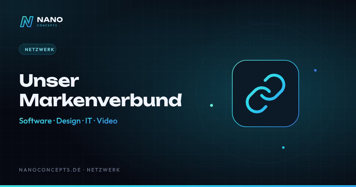Beitragsbild: Unser Netzwerk: ein Markenverbund für Software, Design und IT