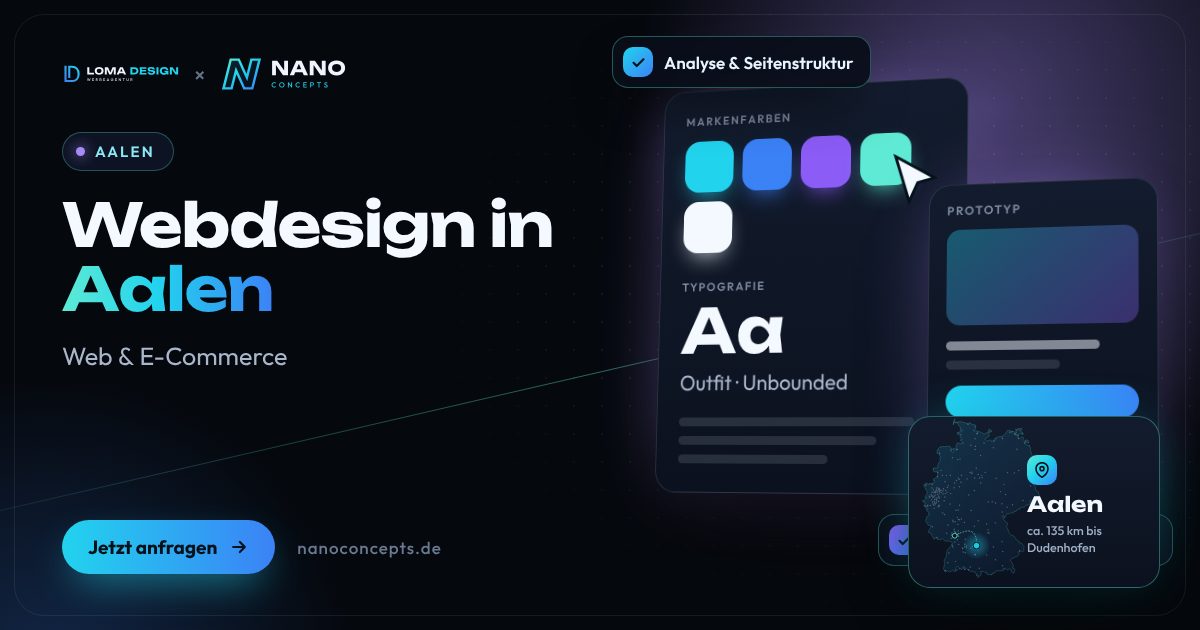 Webdesign in Aalen