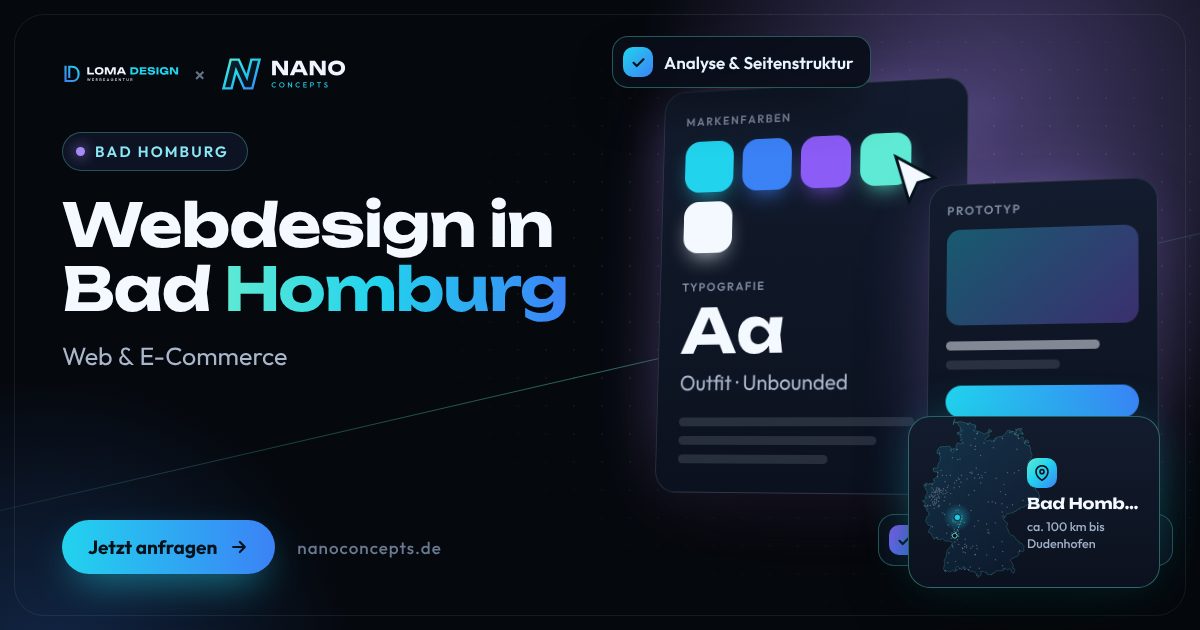 Webdesign in Bad Homburg vor der Höhe