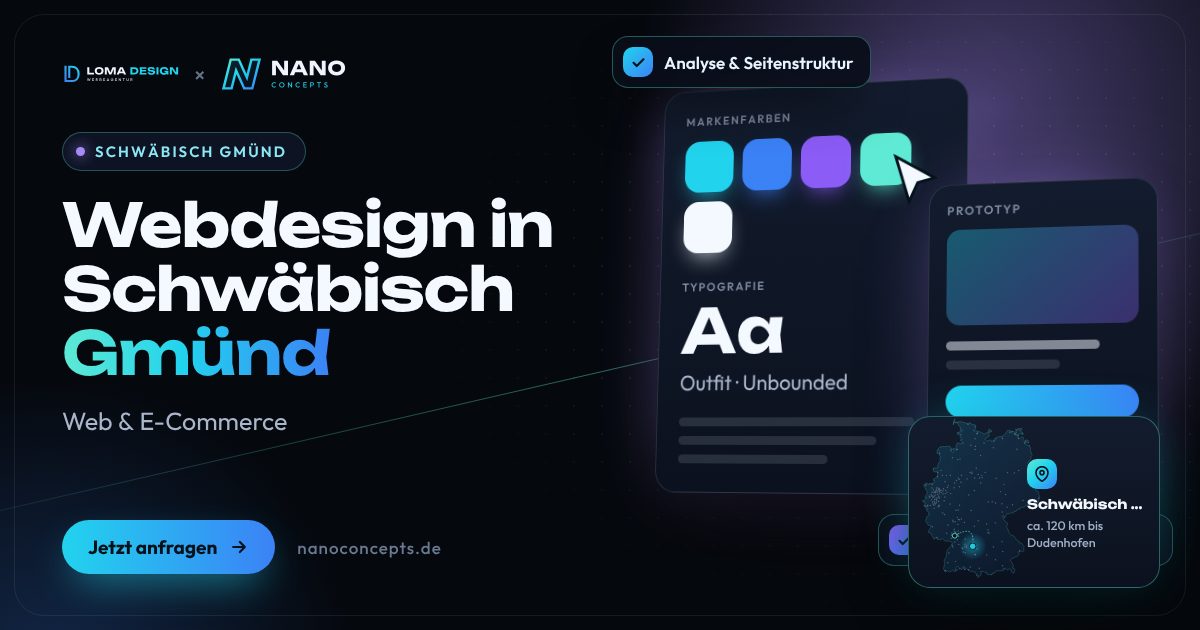 Webdesign in Schwäbisch Gmünd