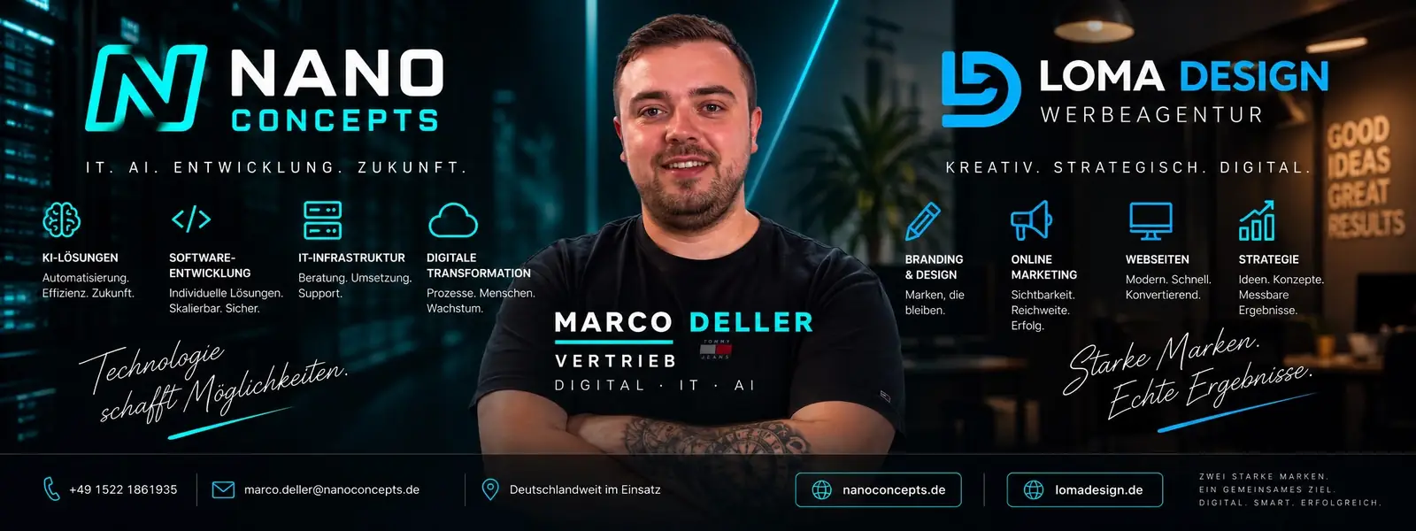 Marco Deller – Banner